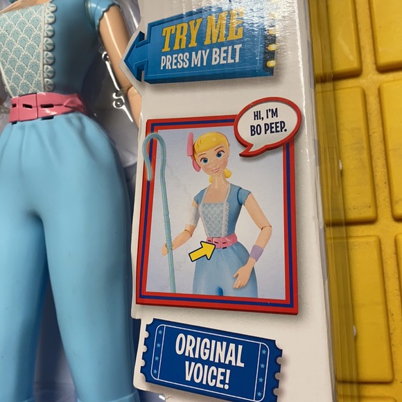 Disney Pixar Toy Story 4 Bo Peep talking action figure over 15 sayings new - Picture 4 of 8